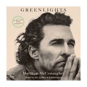 Matthew McConaughey Greenlight Audio Book CD